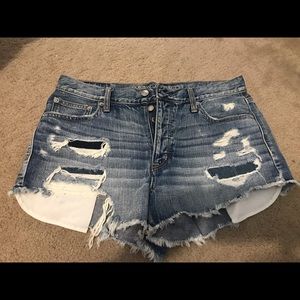 American eagle high rise shorts